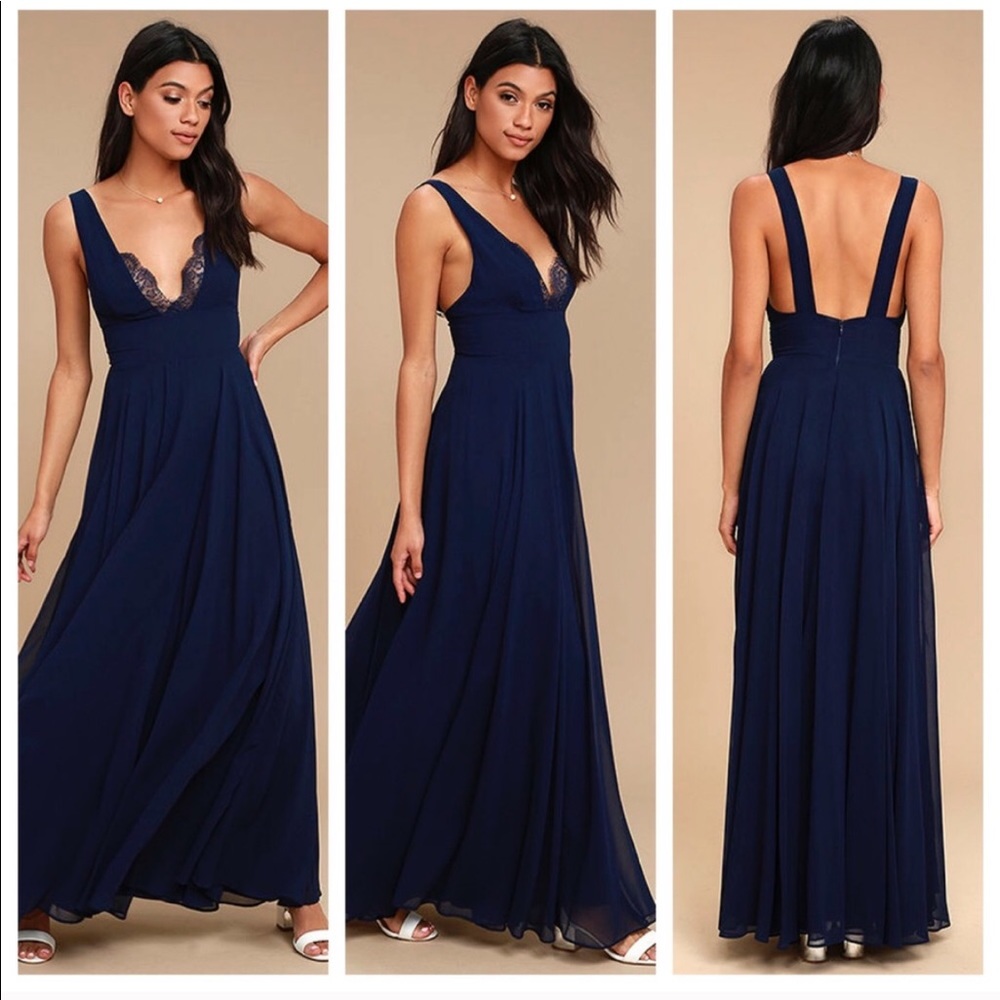 V Neck Prom Dress